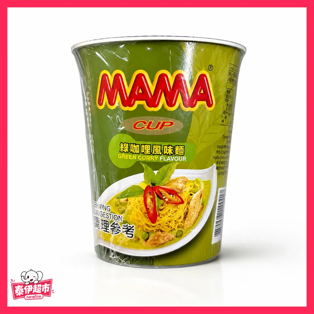 【MAMA】綠咖哩 泡麵 媽媽杯麵 - 60g