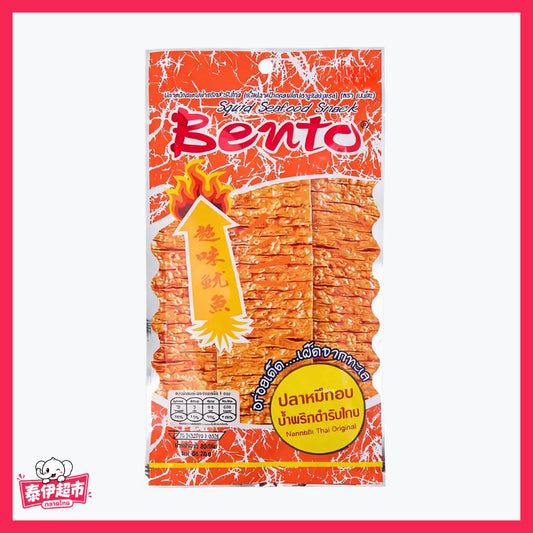 【Bento】泰國 辣魷魚片 超味魷魚 泰式辣醬🌶️🌶️🌶️- 18g
