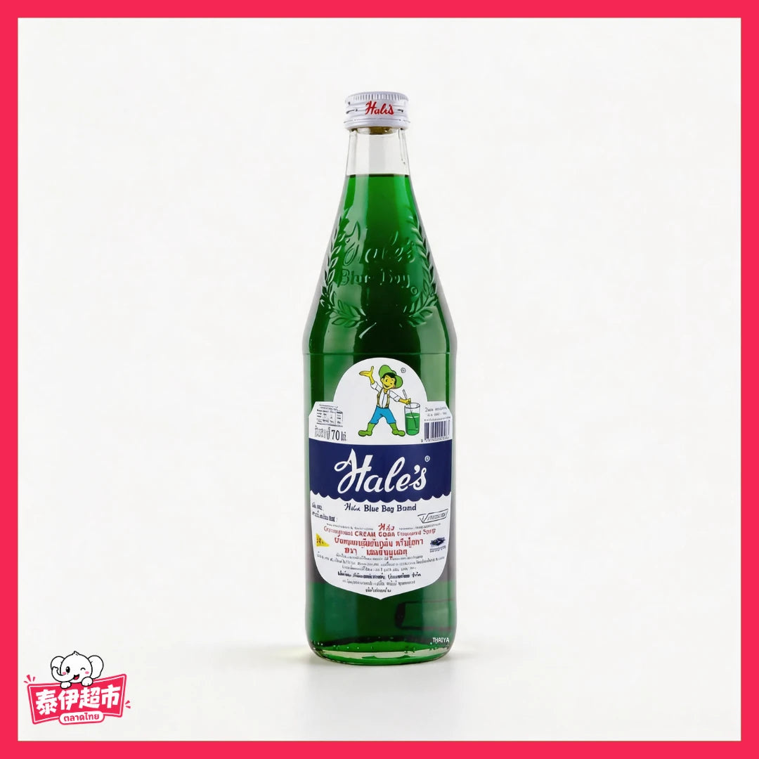 【Hale's blue boy】泰國綠糖水 神童牌-綠糖漿 710ml