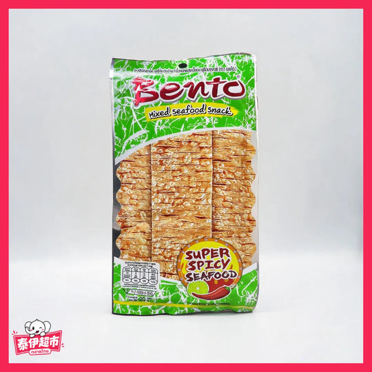 【Bento】辣魷魚片 超味魷魚 清檸酸辣🌶️🌶️ - 18g