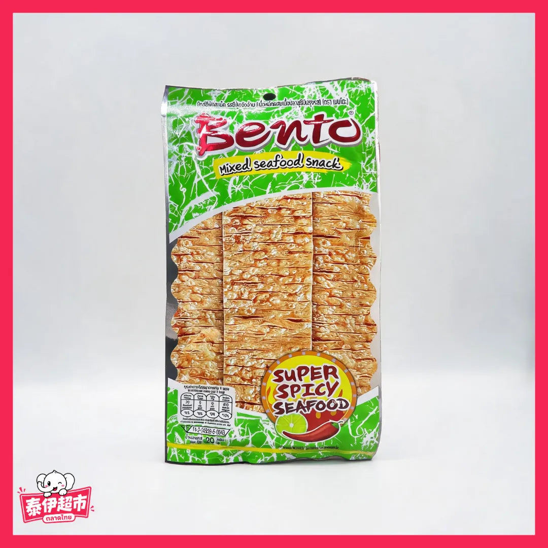 【Bento】泰國 辣魷魚片 超味魷魚 清檸酸辣🌶️🌶️- 18g