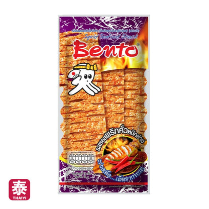 【Bento】泰國 辣魷魚片 超味魷魚-任選口味 (18g)