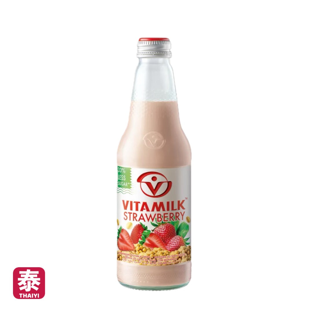 【VITAMILK】維他豆奶-草莓/泰式奶茶/原味/巧克力/香蕉/黑豆 (300ml)