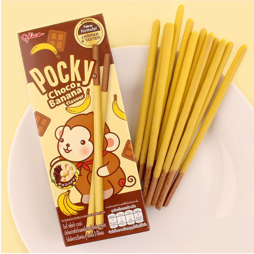 【Glico】泰國Pocky - 芒果/香蕉巧克力 (25g)